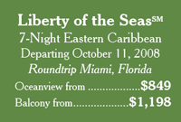 Liberty October 11, 2008 Starting at $849
