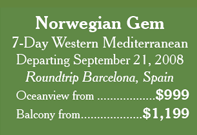 Gem September 21, 2008 Starting at $999