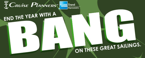 End the year with a bang on these great sailings