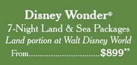 Land and Sea Packages from $899